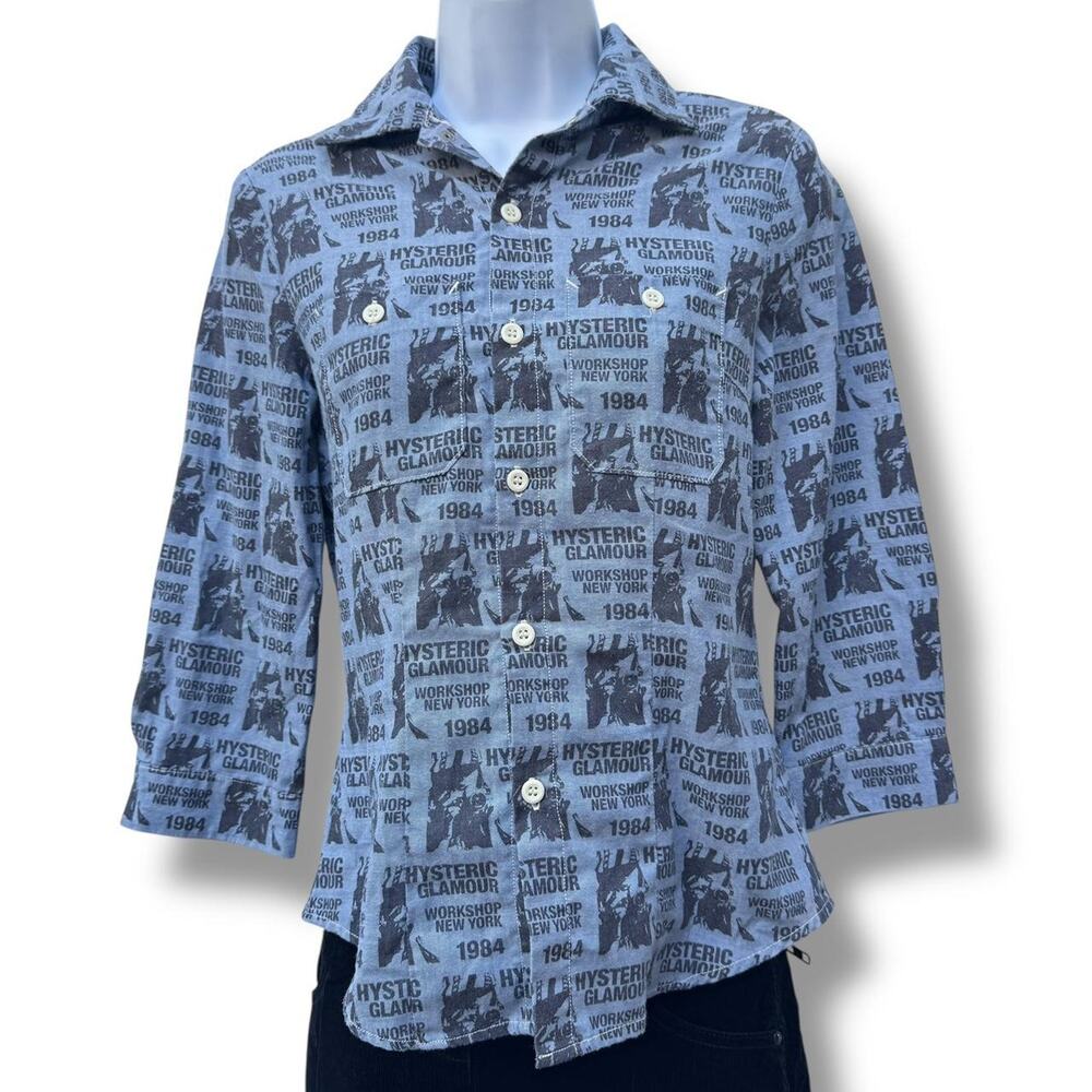 Hysteric Glamour AOP Top - Picture 2 of 5